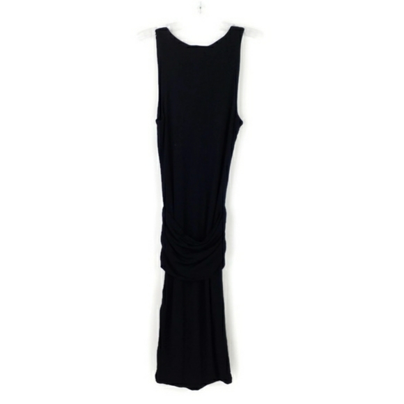 Standard James Perse Black Sleeveless Ruched Waist Mini Dress Womens Size 2 - Picture 13 of 15